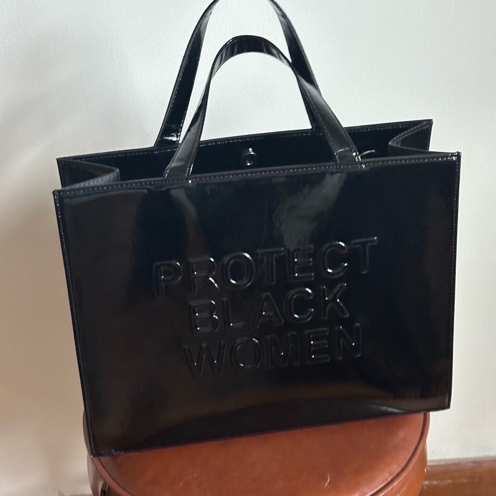 Cise Protect Black Women Tote w/ Strap
